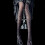Thigh High Stockings Gothic Spiderweb Design Breathable-White 7