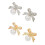 Elegant Imitation Crystal Ear Clip Accessories For-Silver 2