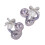 Elegant Imitation Crystal Ear Clip Accessories For-Silver 5