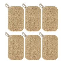 6 Stück Luffa-Schwamm, Schrubbbürsten, Küchenreinigungswerkzeug,