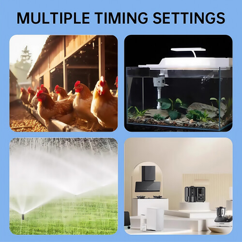 Time Controlled switches Cycle Timing Countdown Timer-Orange 2
