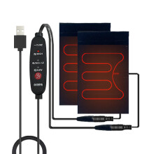 Ergonomische handverwarming stuurgreephoes met drie