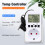 Precise Temperature Controller Intelligent Thermostat Socket 16A 2