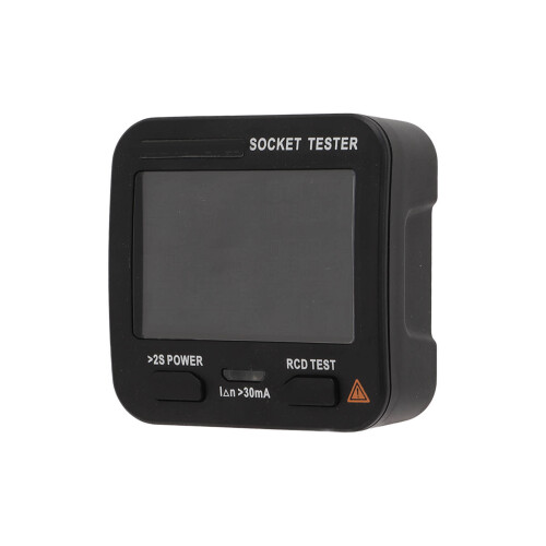 ZT-E2 Testeur de fuite de prise 0.1V ABS, compact