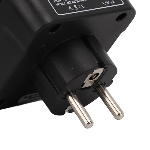 ZT-E2 Testeur de fuite de prise 0.1V ABS, compact 2