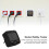 ZT-E2 Testeur de fuite de prise 0.1V ABS, compact 10