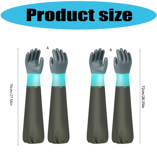 Gants de travail surfaces texturées résistant à-70cm de tissu 1
