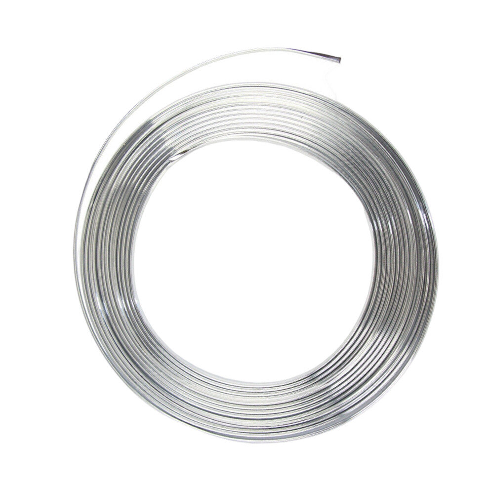 Vehicle Exterior Moulding Trim 12M Adhesive Pvc- Silver 7704001150858