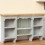 Maison de poupée Miniature, cuisine, armoire murale,-Blanc 4