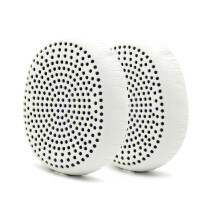 Precise Fit Replacement Ear Pad Protein Earmuff For Riff,-White