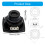 Compatibilité universelle haut-parleur magnétique interne 4 Ohm 6