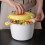 Plastic Microwave Rice Cooker 2600ML Kitchen Steamer-White 2