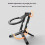 Smartphone Stand Foldable Phone Tripod Stand for Phone-Orange 5