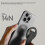 Phone Holder Support Handheld/Desktop Use Magnetic-Black 6