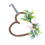 Valentine's Day Wreath Decoration Heart Shaped Artificial Rose 1