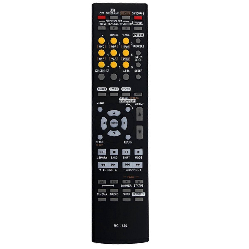 Rc-1120 Remote Control Compatible Denon Av Receiver Parts Avr-590 Dht590ba Avr-1610 Avr-1910 Avr1802 Avr250_surprise Gift 6902344836724