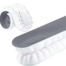 4D ultra-soft and breathable insoles 1 pair Grey_37-38/Grey_Surprise Gift
