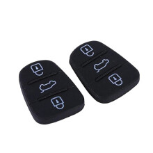 2pcs Practical Car Key Shell 3 Buttons Folding Remote Control Case compatible Hyundai I10 I20 I30 (Black)_Christmas Gift_Surprise Gift