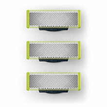 Paquete de 3 cuchillas de afeitar compatibles con Philips Oneblade. Repuesto especial. Regalo sorpresa.