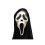 Scream Mask Masquerade Halloween LICENSED Black_Special Gift_one size/Black_Surprise Gift 1
