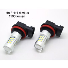 pcs Fog lights H8 H11 LED bulbs 6000K 1100 lumens 12v - Perfect_silver_Surprise Gift