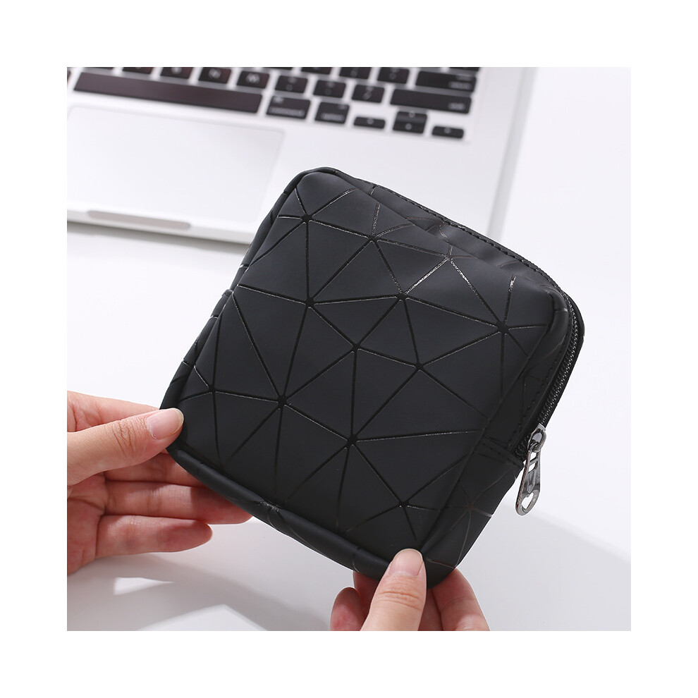 Sanitary Napkin Storage Bag, Menstrual Cup Bag, Flickresegeometry_Christmas Gift_Surprise Gift