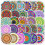 50pcs Zen Mandalas Stickers multicolor_Surprise Gift 1