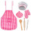 Completo da chef per bambini - 7 pezzi - Grembiule e cappello da chef ecc._multicolore/multicolore_Regalo a sorpresa 1