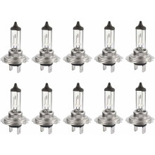 10pcs LED Halogen Bulbs 12V H7 55W Long Lifetime White Light / Crosslight compatible Car_Surprise Gift