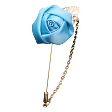 Elegant Corsage Flower Brooch Pin For Wedding Bridesmaid-BL