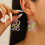 Boucles d'oreilles à thème délicat en acrylique, accessoires-4 2