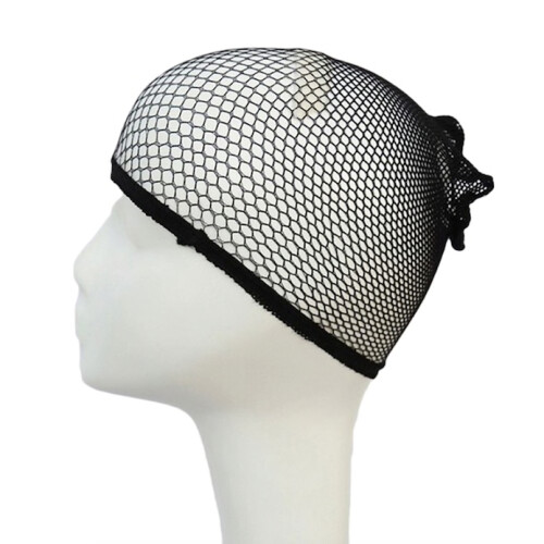 Wig hairnet - wig cap - Black / Dark brown_black/Black_Surprise Gift 1