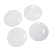 Car Keyhole Cover Weather Resistant Lock Protector Cover-White