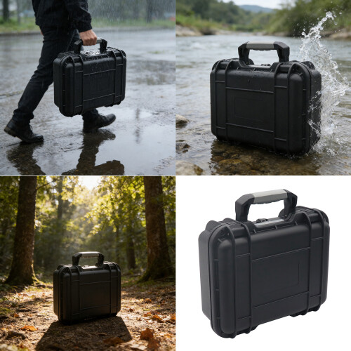 High Strength ABS Waterproof And Dustproof Tool Box- Green.. 2