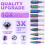 Tungsten Nail Grinding Head 10 Sizes For Comprehensive-OMWGC07 5