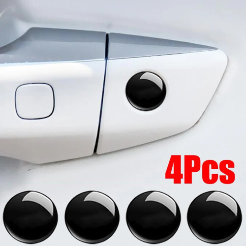 Car Keyhole Cover Weather Resistant Lock Protector Cover-White 2