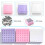 49 Hole Dustproof Nail Drill Bit Storage Box Professional-White 5