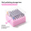 49 Hole Dustproof Nail Drill Bit Storage Box Professional-White 6