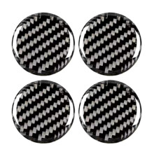 Lock Hole Cover For Vehicle Keyhole Security-carbon fiber black