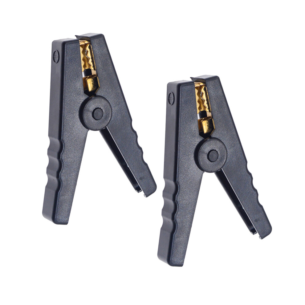 Heavy Duty Alligator Clamps Insulated Clip For Safe- Small Black 7751001385711