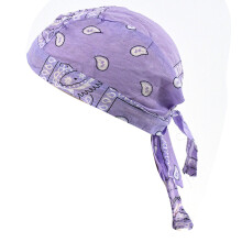 Breathable Sun Protections Bandana Cap For Summer-Light Purple