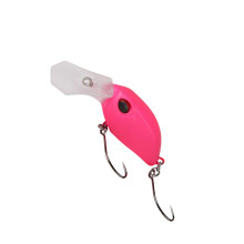 Slow Sinking Minnow Lures for Basses Trouts in-F rose red