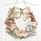 User Friendly Wood Easter Decoration Rabbit Plaque Suitable-E 6