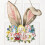 User Friendly Wood Easter Decoration Rabbit Plaque Suitable-E 7
