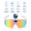 Cycling Intelligent Camera Glasses Support Calls-Black model B 6