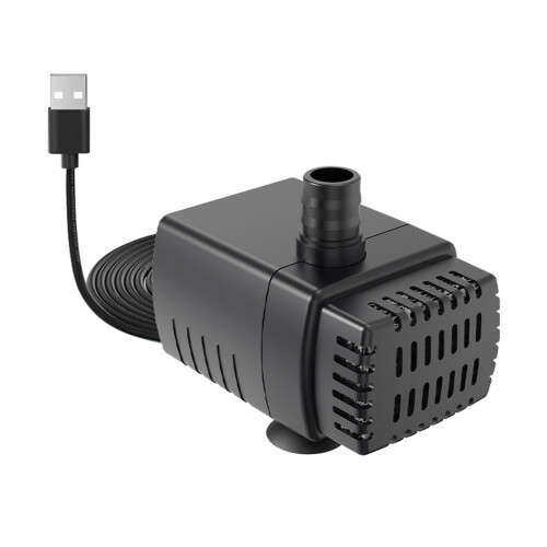 Pompe submersible compacte et silencieuse, USB 5V, pour le