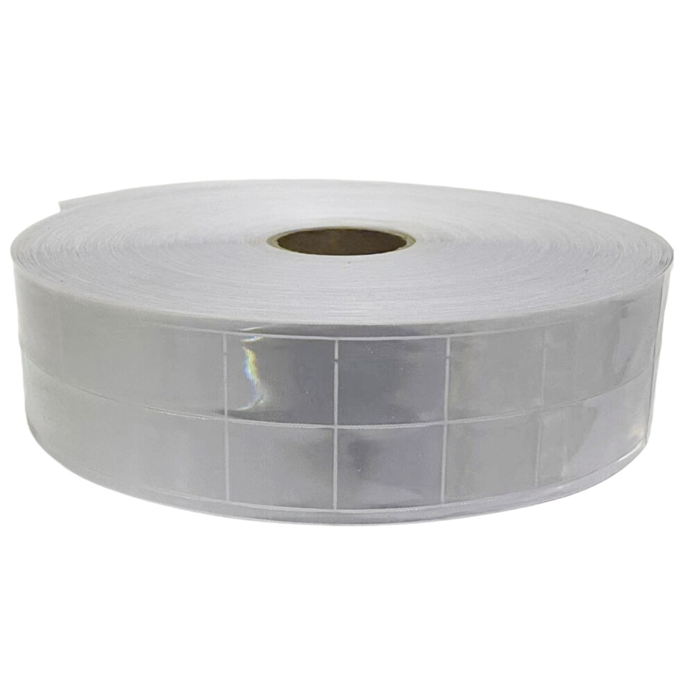 50M Pvc Reflective Tape For Construction Site Safety-5Cm White 7751001386992