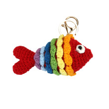 Breiwol Marine Animal sleutelhanger assortiment handgemaakte-9