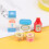 Maison de poupée Miniature créative, 5 pièces, nourriture de 5
