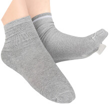 Moisturizing Heel Sock Toe Separator Bunions Corrector-Gray